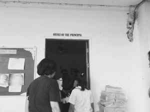 called to the principal's office