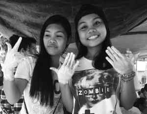 BFF attend family day so happy to have someone sign their attendance.