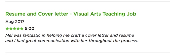 TESTIMONIAL for melinda j. irvine