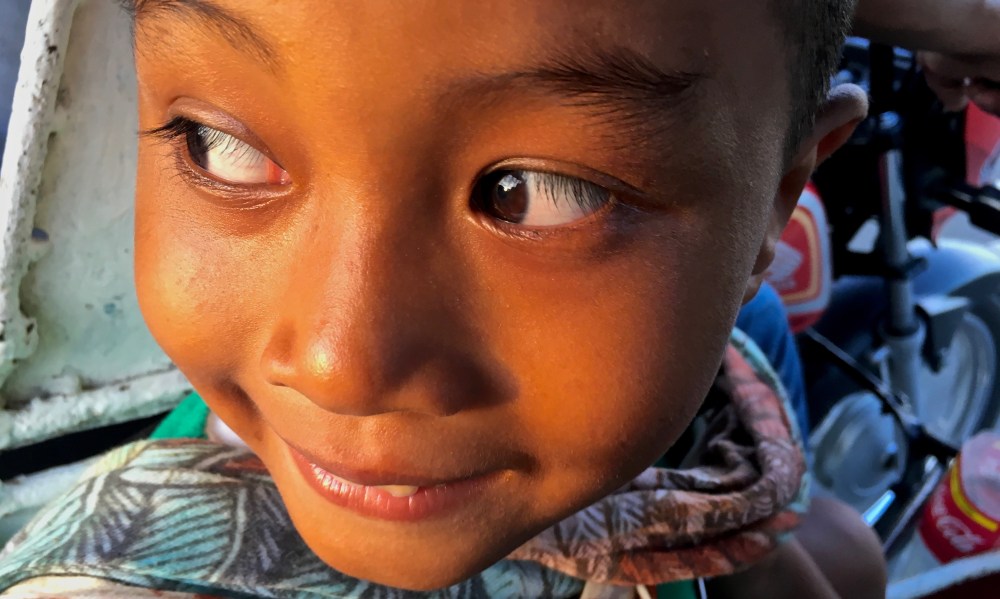 portrait of Jerry in a tricycle Dogwood52 DogwoodWeek10