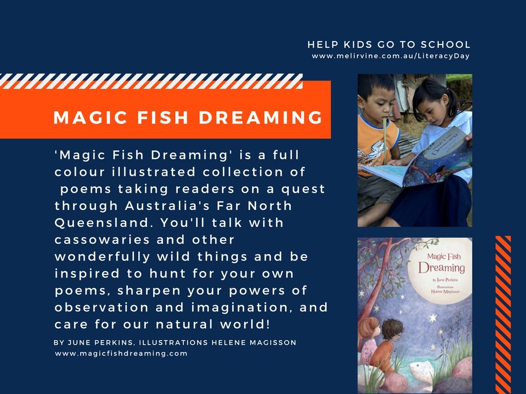 Magic Fish Dreaming a book of poetry by June Perkins