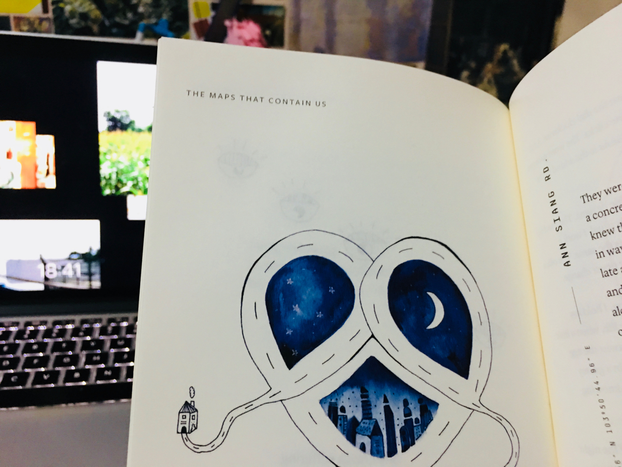 illustration from the maps that contain us