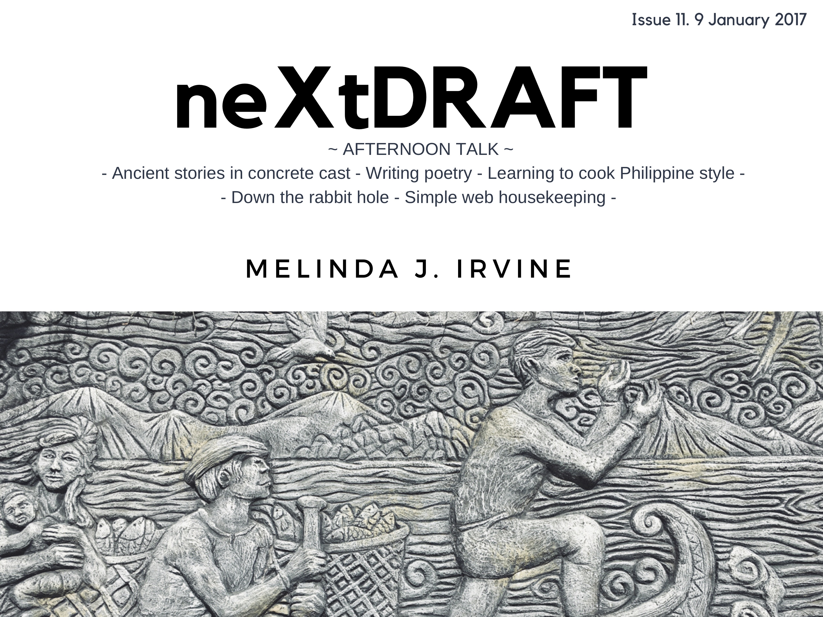 neXtDRAFT an eZine by Melinda J. Irvine Issue 11.