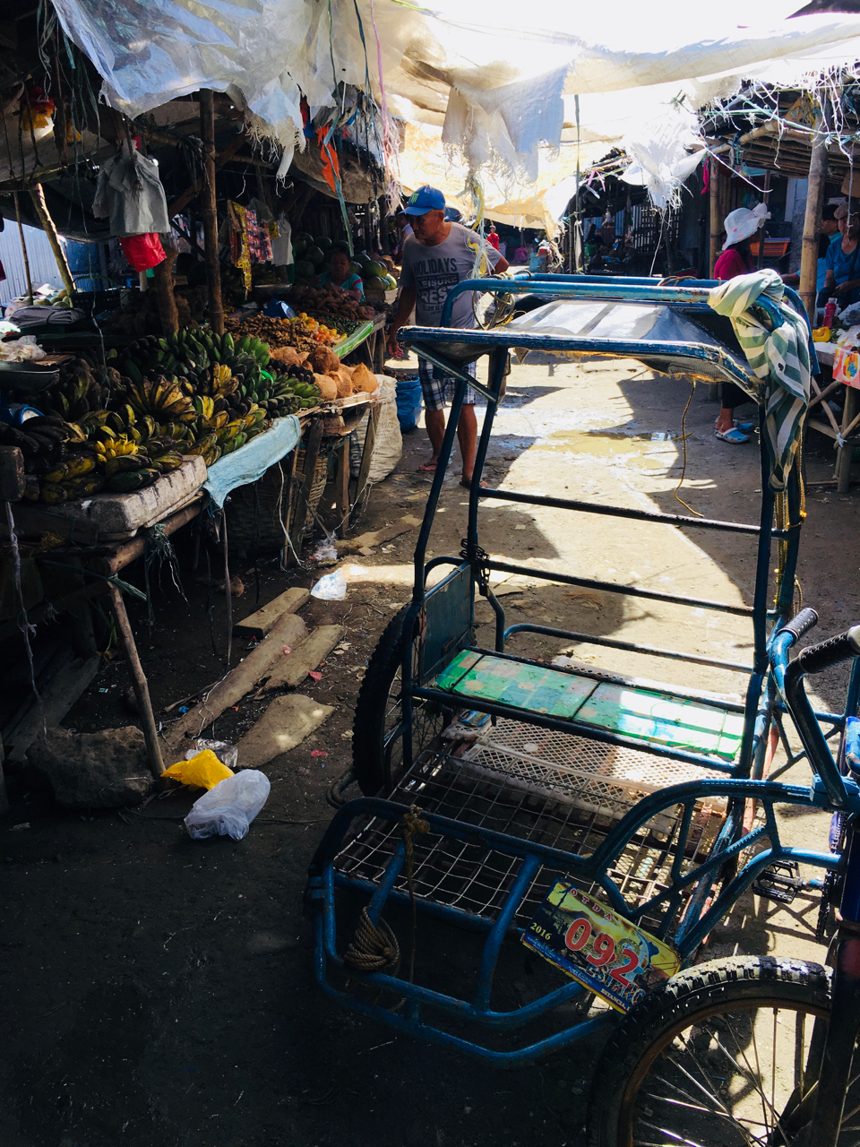 battered market in estancia