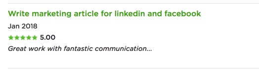 client testimonial for melinda j. irvine