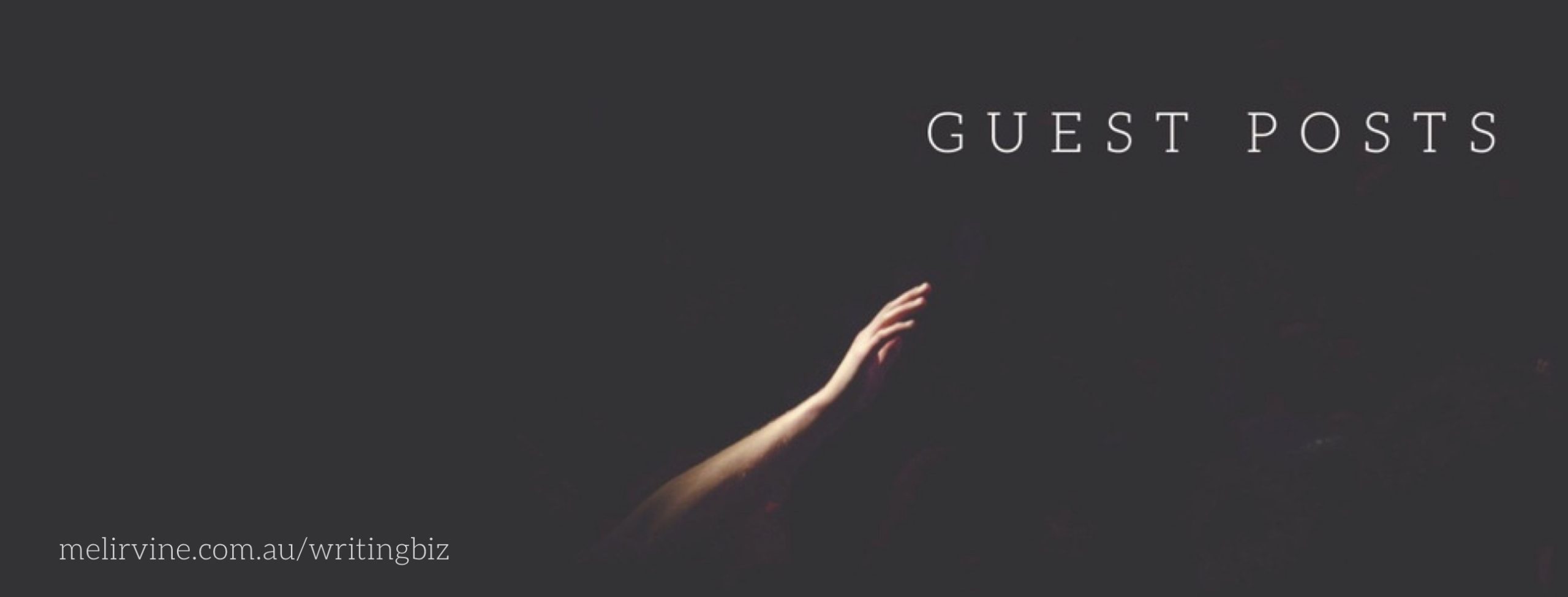 start your writer's portfolio with guest posts -- melinda j. irvine writing services