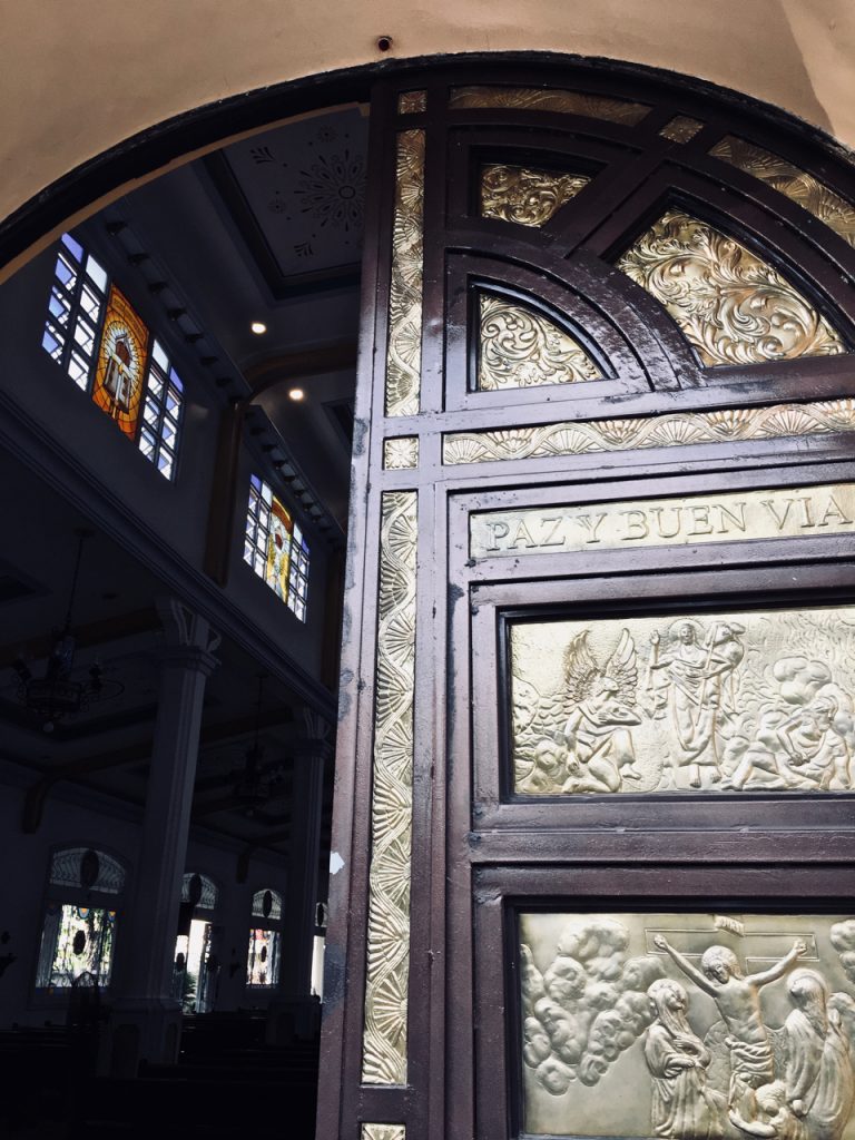 La Paz Cathedral door