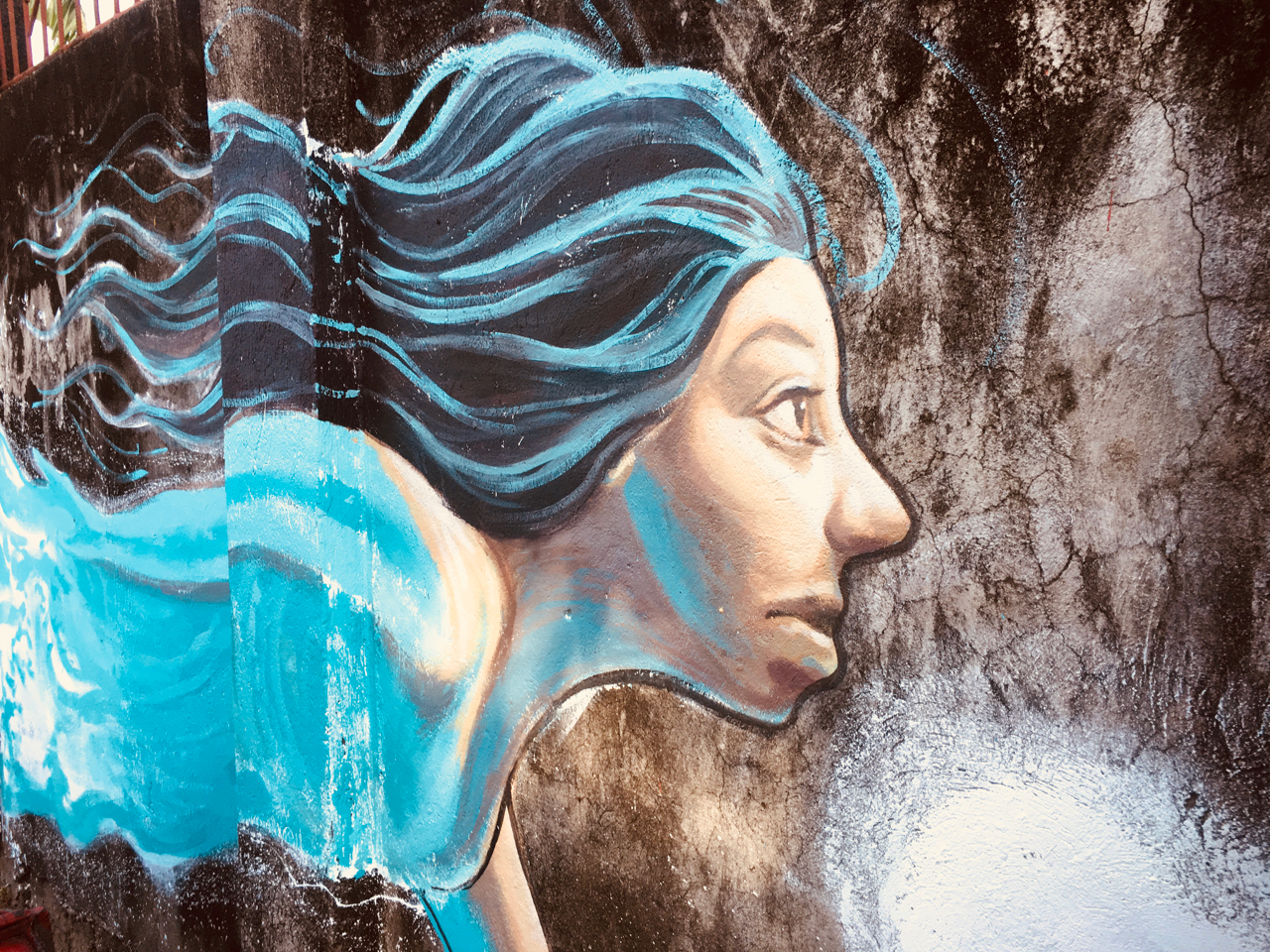 marrz capanang - water nymph at artivism 2.0 Iloilo City