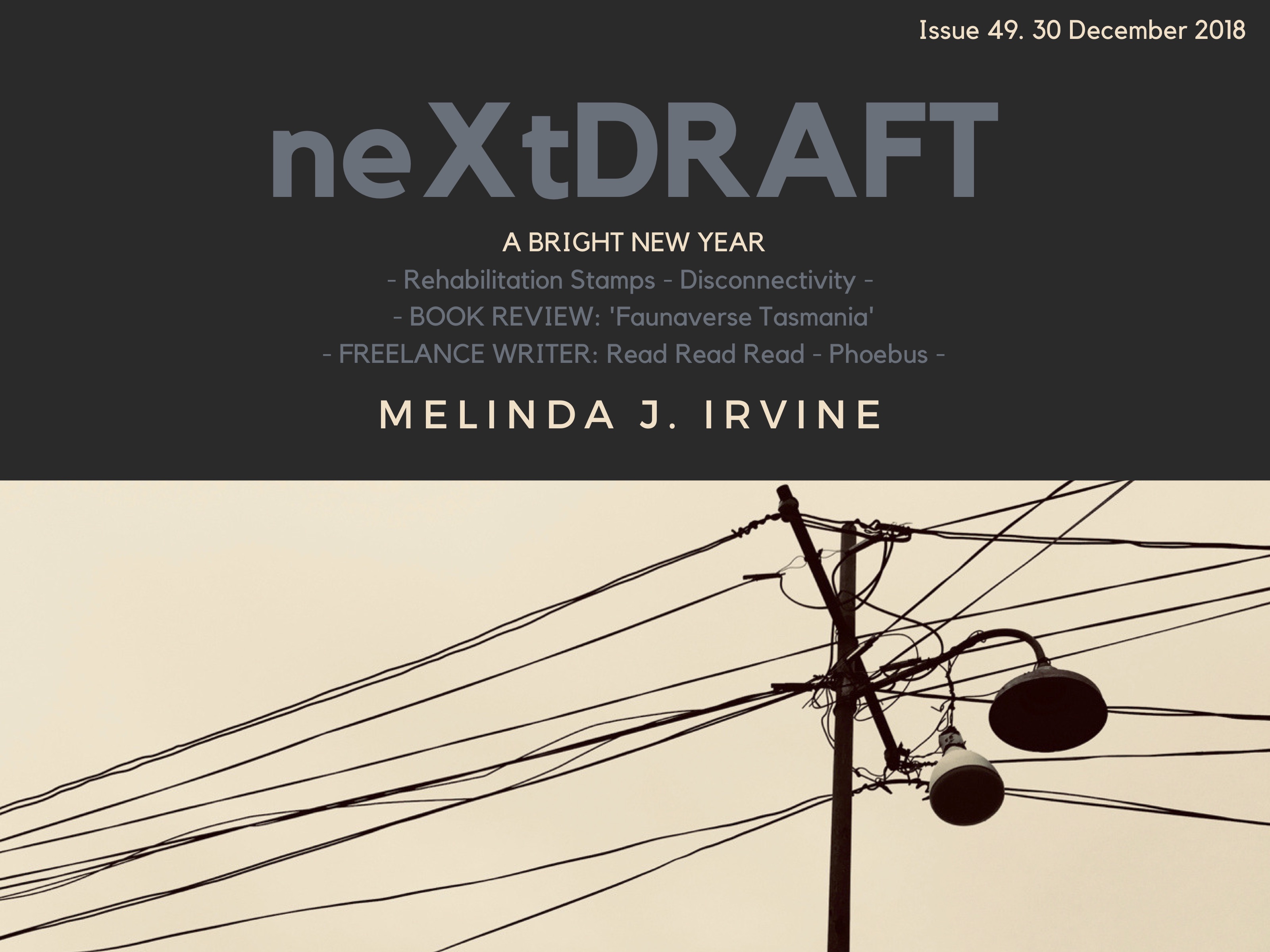 neXtDRAFT an eZine by Melinda J. Irvine Issue 49