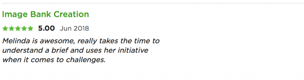 testimonial for melinda j. irvine (image sources1)