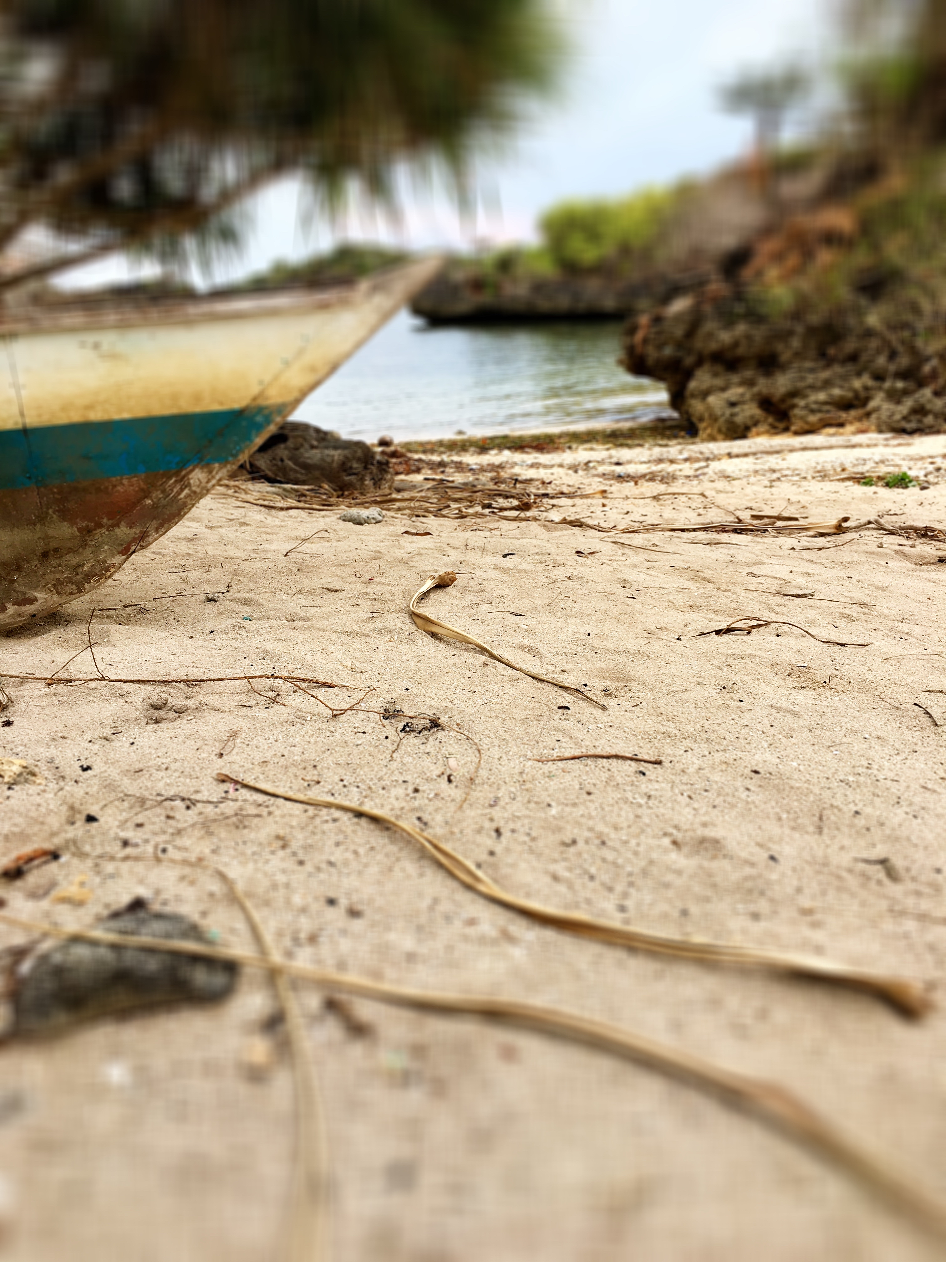 boat on a Philippine island