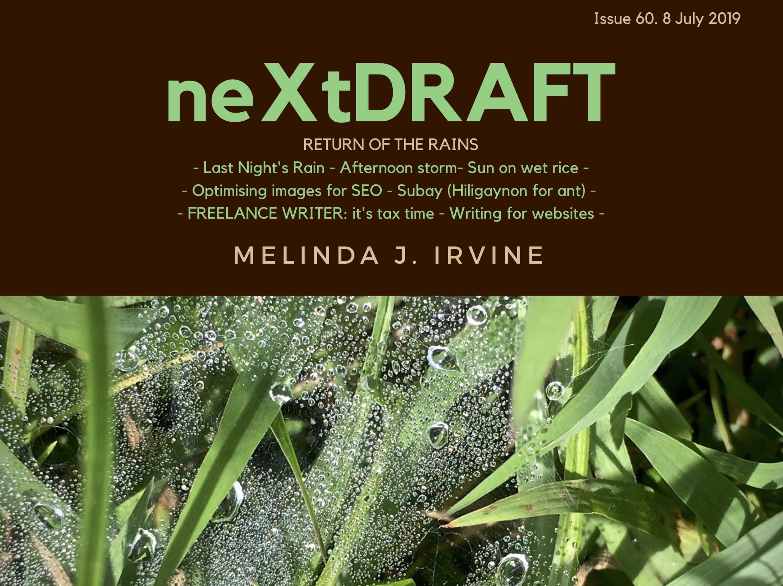 neXtDRAFT # 60. Return of the Rains