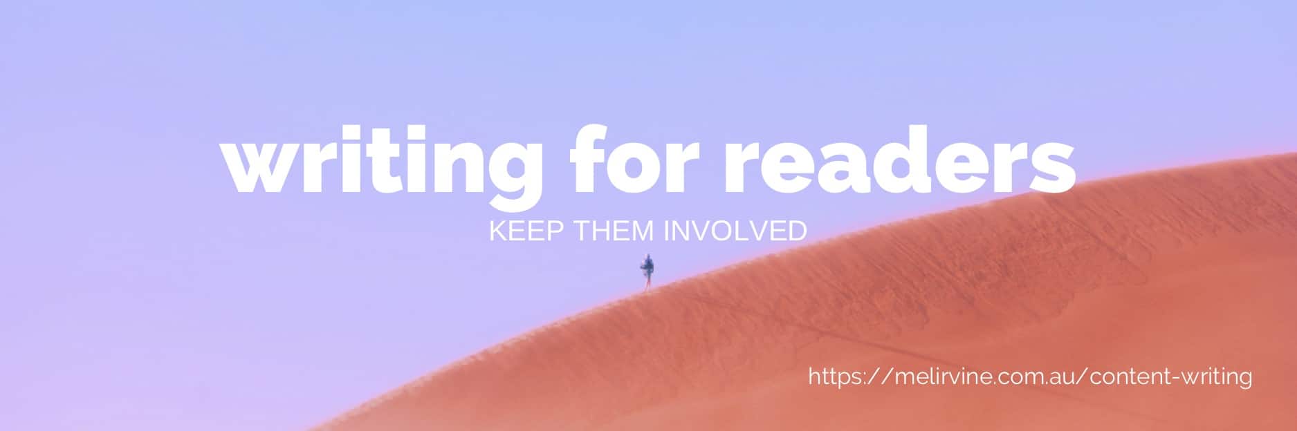 engaging content writing services @ Melinda J. Irvine