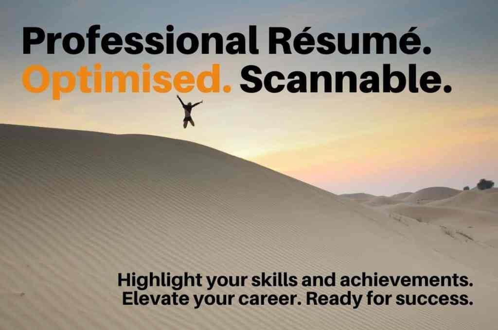 resume writing service by melinda j. irvine banner for web