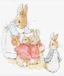 Naughty Peter Rabbit Cross Stitch Pattern
