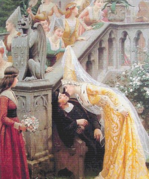 Queen's Kiss cross stitch pattern product image