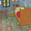 the bedroom at arles cross stitch pattern product image