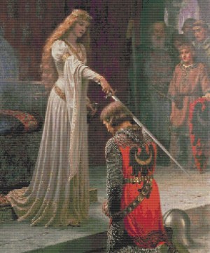 the accolade cross stitch pattern product image