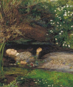 Hamlet's Ophelia Cross Stitch Pattern Product Image
