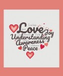 Love Joy Understanding Cross Stitch Pattern