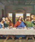 The Last Supper Cross Stitch Pattern
